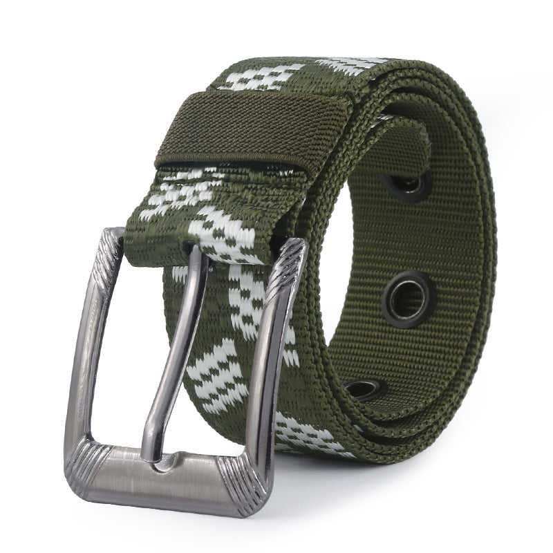 Pin Buckle  Belt Nylon Outdoor Travel Safety Tactical Belt