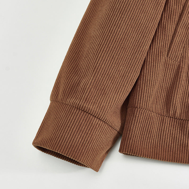 Casual Corduroy Coat