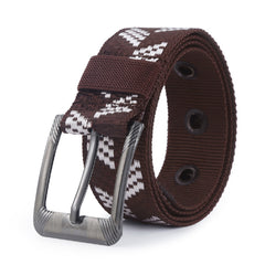 Pin Buckle  Belt Nylon Outdoor Travel Safety Tactical Belt