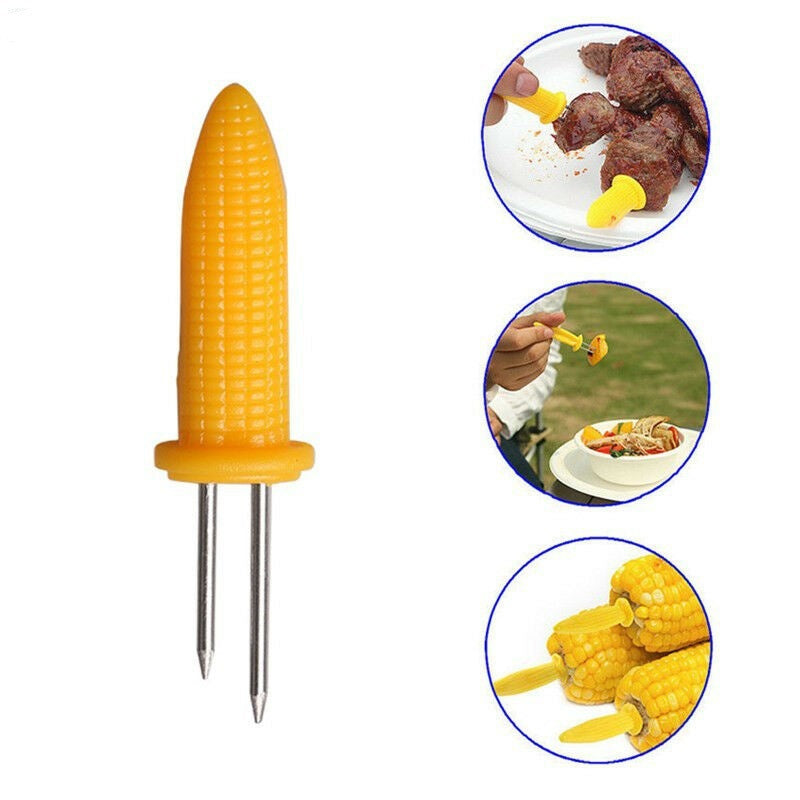 5 pairs Corn Holder Fruit Forks