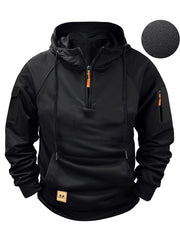 S-3XL Men's Sweatshirt Hoodie Zipper Multi-pocket Pullover Men's Sports Casual Jacket