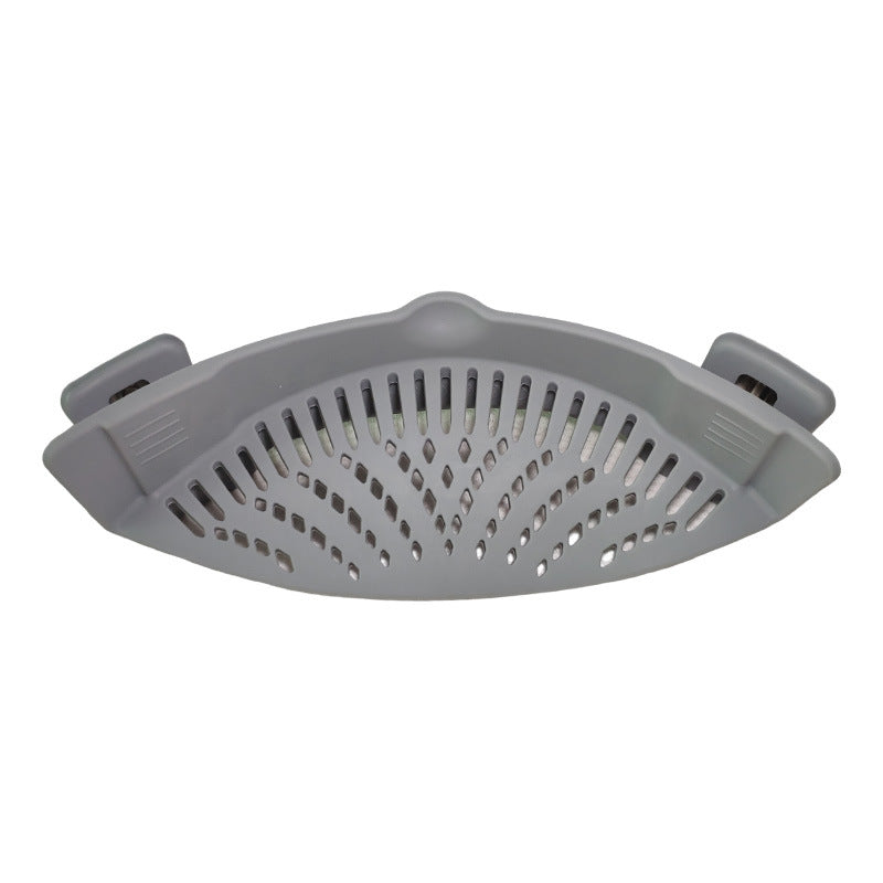 Adjustable Silicone Clip-On Strainer