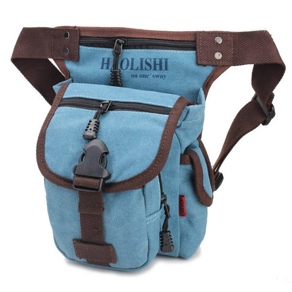 Men Women Casual Canvas Outdoor Sports Waist Bag Camera Bags