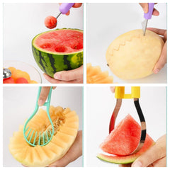 3-in-1 Fruit Baller Scoop Fruit Carving Tools