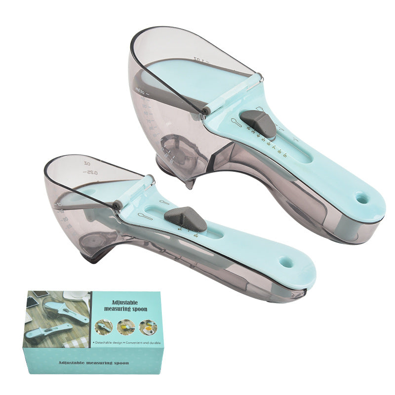 Premium Polypropylene Adjustable Measuring Cups and Spoons