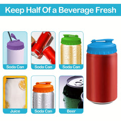 6PCS Silicone Soda Can Lids