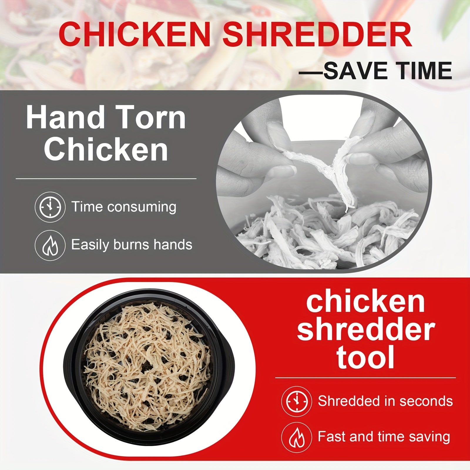 Premium Chicken Shredder Tool