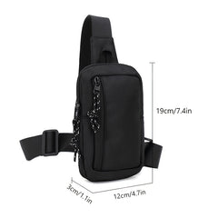 Men's Small Sling Lightweight Crossbody Bag  For  Travel And Hiking