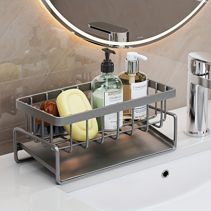 Thinckened Metal Kitchen Sink Caddy