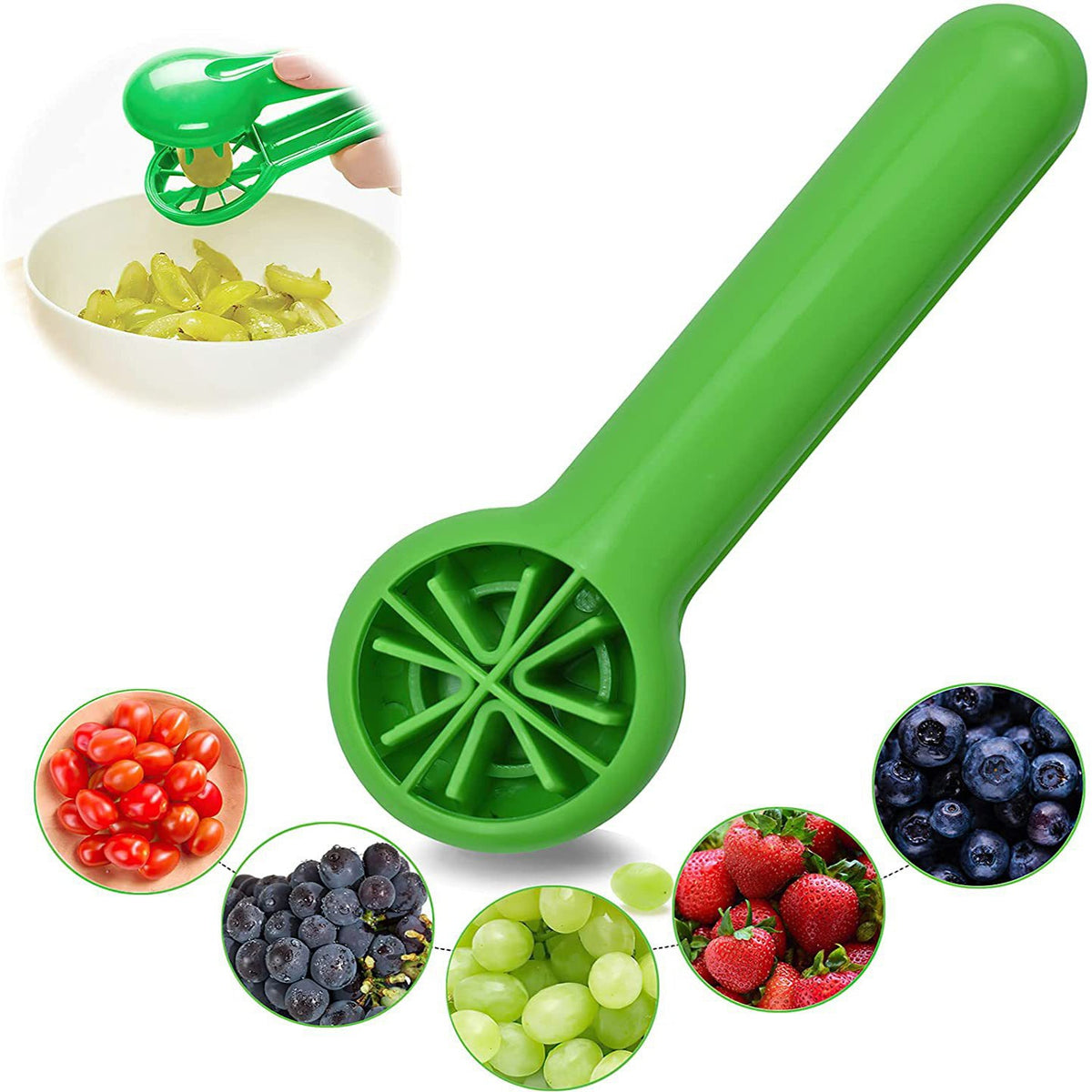 1pc Grape and Tomato Cutter