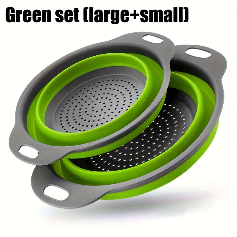 Collapsible Silicone Colanders