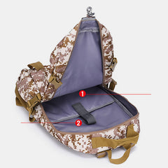 Waterproof Camouflage Backpack Travel Bag