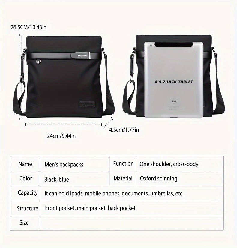 Casual Fashion Shoulder Bag Business Sling Bag