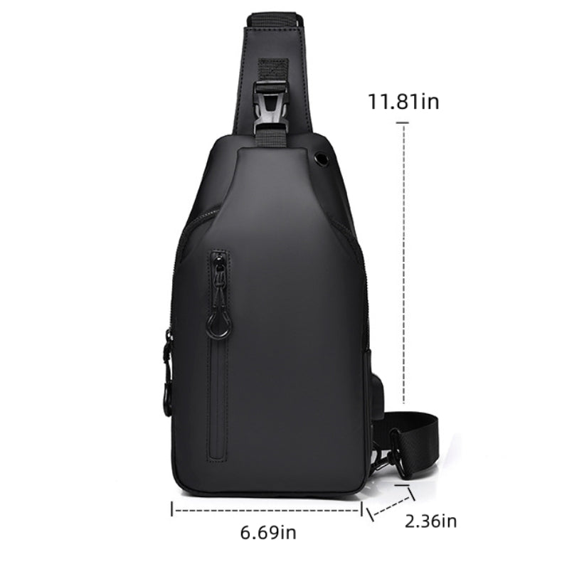 Waterproof Outdoor Travel Backpack Fashion Mens Crossbody Bag