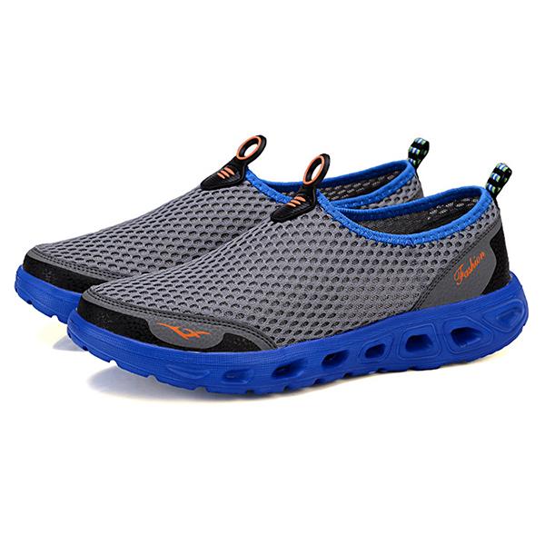 Large Mens Honeycomb Mesh Quick Drying Upstream Water Shoes Leisure Beach Shoes