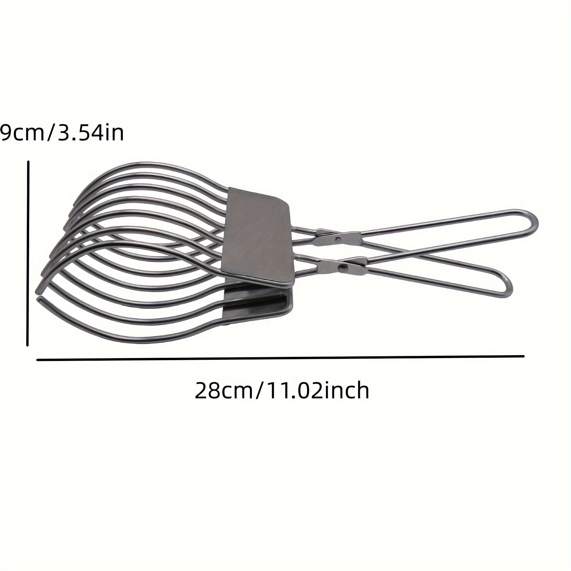 Stainless Steel Premium Roast Beef Cutting Tongs