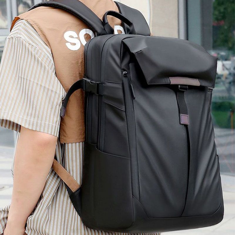 Men's Backpack Large Capacity Leisure Business Travel Computer Bag Notebook Backpack Tooling Commuter Men's Double Backpack