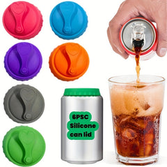 6PCS Silicone Soda Can Lids