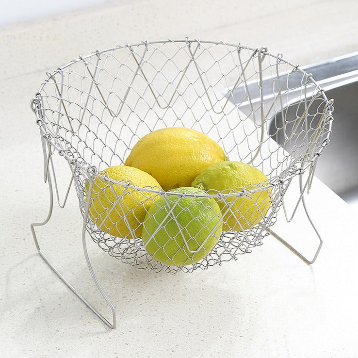 Foldable Deep Frying Basket