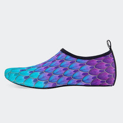 IceUnicorn Damen Wasserschuhe Fischschuppen