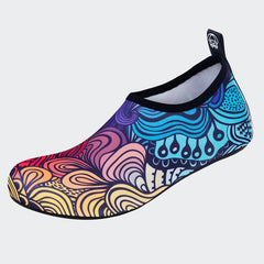 IceUnicorn Damen Wasserschuhe Pflanzengradient