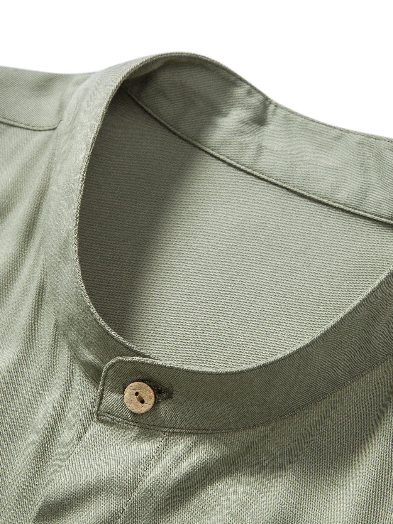 Viscose Stand Collar Shirt