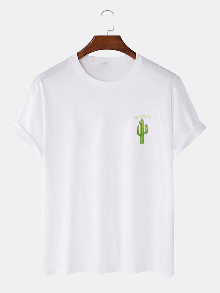 Cactus Print T-Shirt