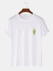 Cactus Print T-Shirt