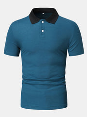 Contrast Polo Shirt