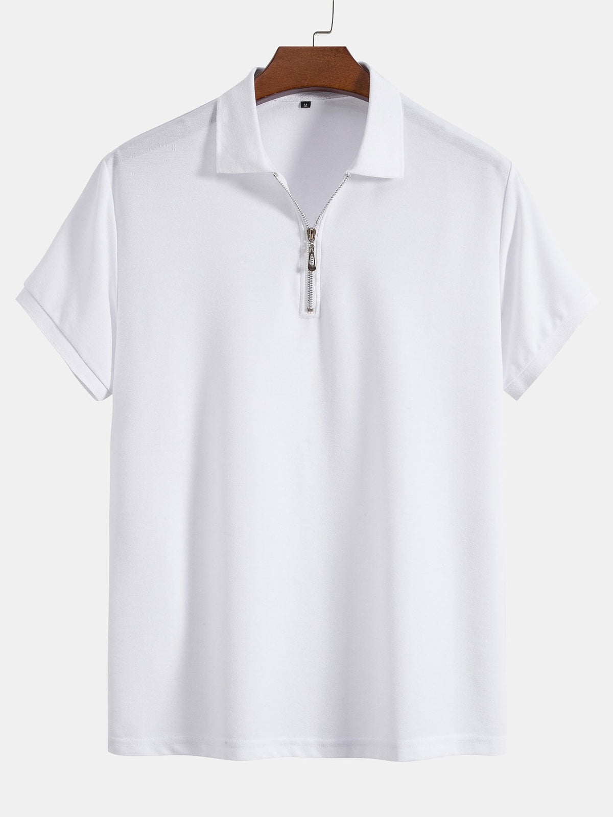 Mesh Zip Polo