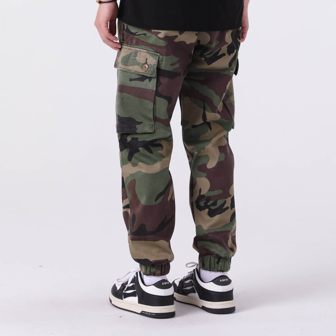 Men's Cargo Pants Long Waist Fashion Youth Popular Loose New Style