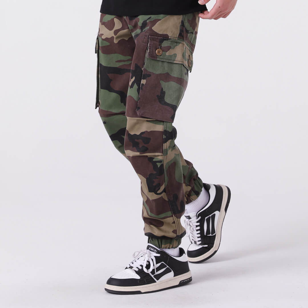 Men's Cargo Pants Long Waist Fashion Youth Popular Loose New Style