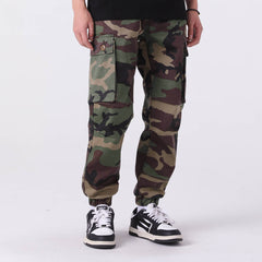 Men's Cargo Pants Long Waist Fashion Youth Popular Loose New Style