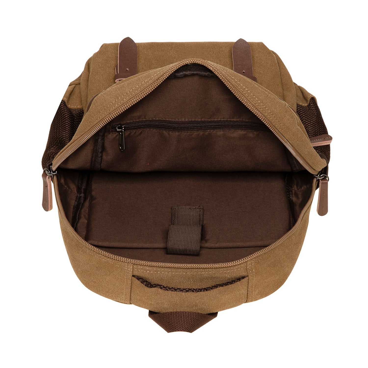 Vintage Canvas Backpack  Large Capacity Multi-Functional Durable Outdoor Rucksack