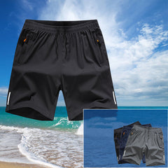 Men's Outerwear Shorts Summer Loose Casual Ice Silk Quick-drying Beach Pants