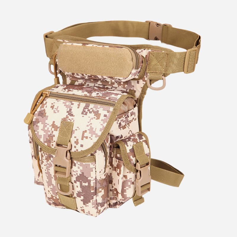 Men's Multi-purpose Leg Bag Outdoor Tool Waist Bag Riding Military Multi-purpose Bag Oxford Tactical Bag