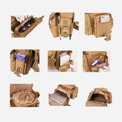 Men's Multi-purpose Leg Bag Outdoor Tool Waist Bag Riding Military Multi-purpose Bag Oxford Tactical Bag