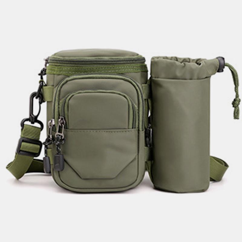 With Water Bottle Bag Sports Outdoor Multifunctional Messenger Bag Waist Bag