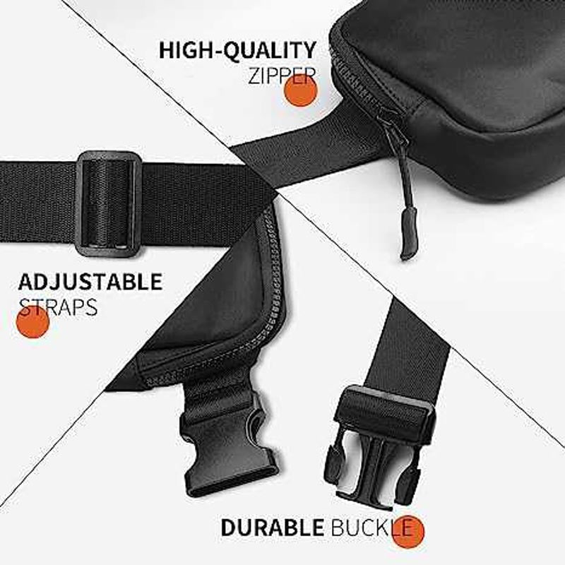 Fashion Workout Running Travel Hiking Mini Waist Bag with Adjustable Shoulder Strap Small Waist Bag