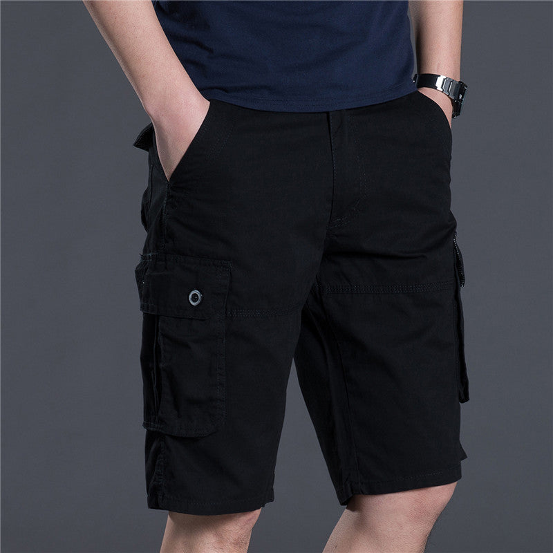 Men's Summer Thin Loose Shorts Five-point Pants Casual Pants Men's Five-point Pants