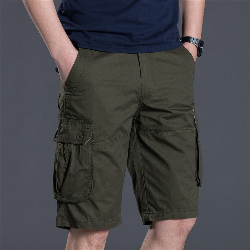 Men's Summer Thin Loose Shorts Five-point Pants Casual Pants Men's Five-point Pants