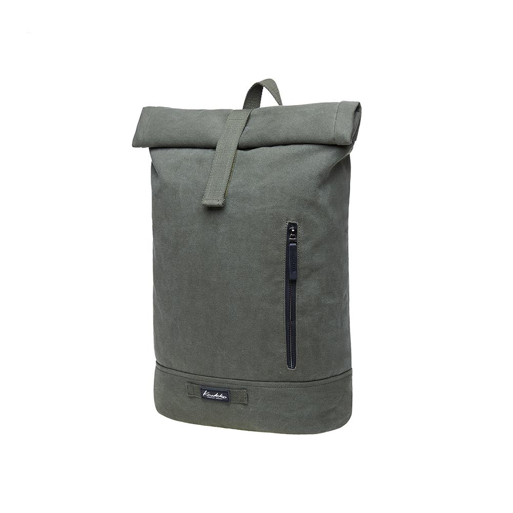 Outdoor Canvas Rucksack Travel Laptop Backpack School  Backpack Daily Bag