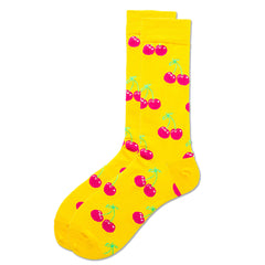 Fruit Print Plus Size Men's and Women's Socks