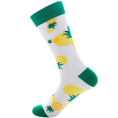 Fruit Print Plus Size Men's and Women's Socks