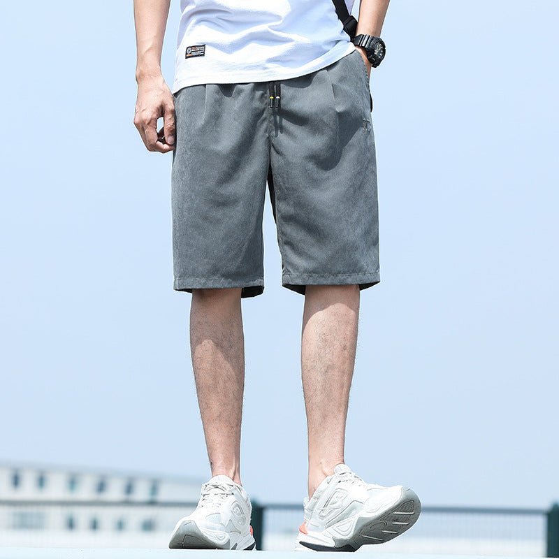 Summer Thin Casual Shorts Men's Korean Version Loose Straight Shorts