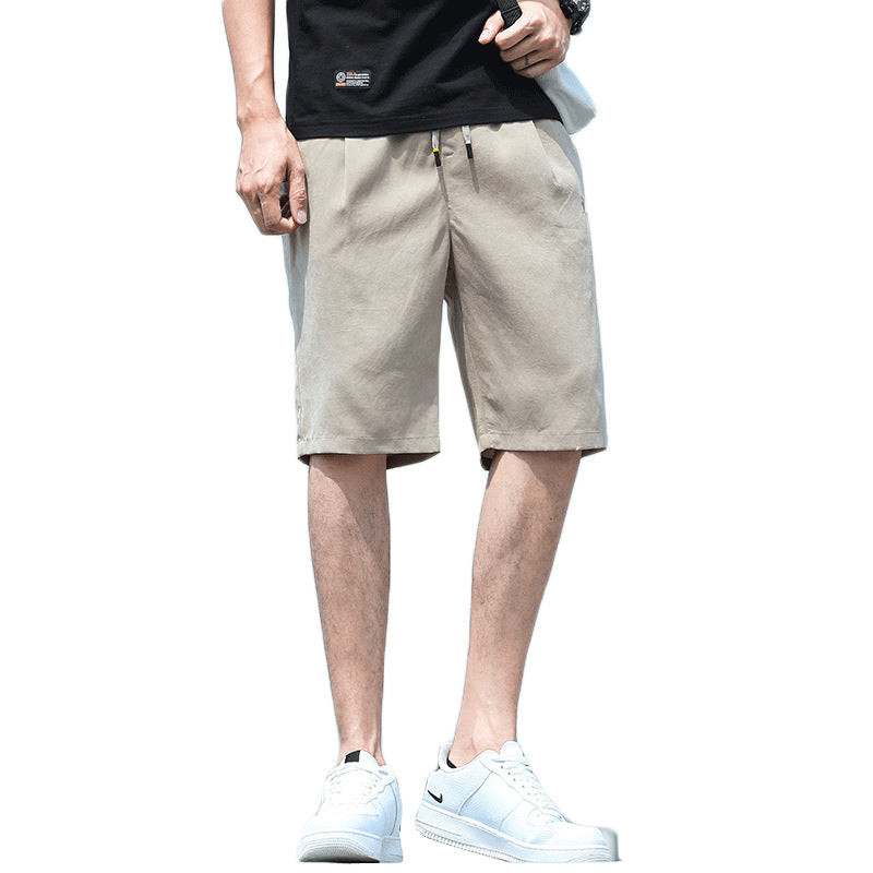 Summer Thin Casual Shorts Men's Korean Version Loose Straight Shorts