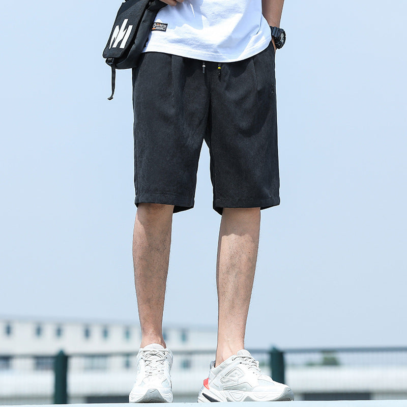 Summer Thin Casual Shorts Men's Korean Version Loose Straight Shorts