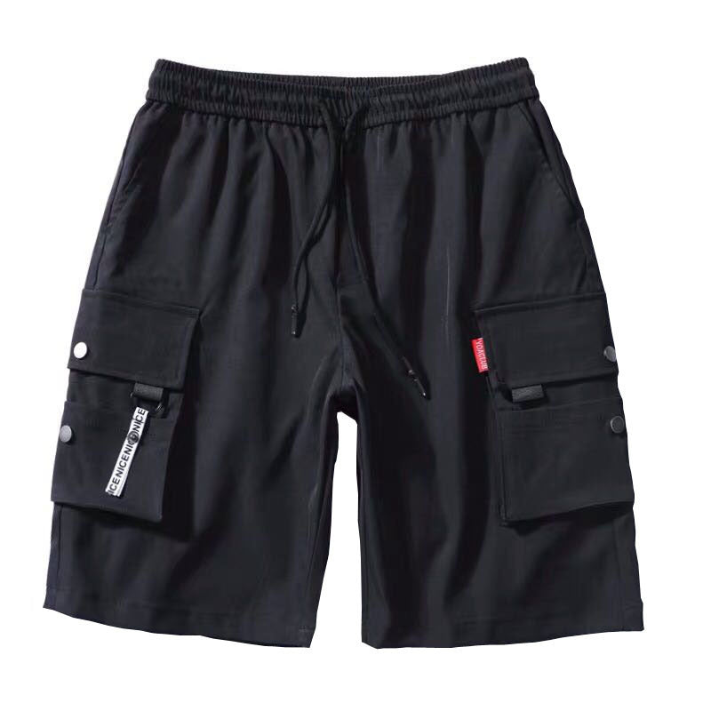 Men's Loose Summer Thin Workwear Five-point Pants Casual Ice Silk Shorts