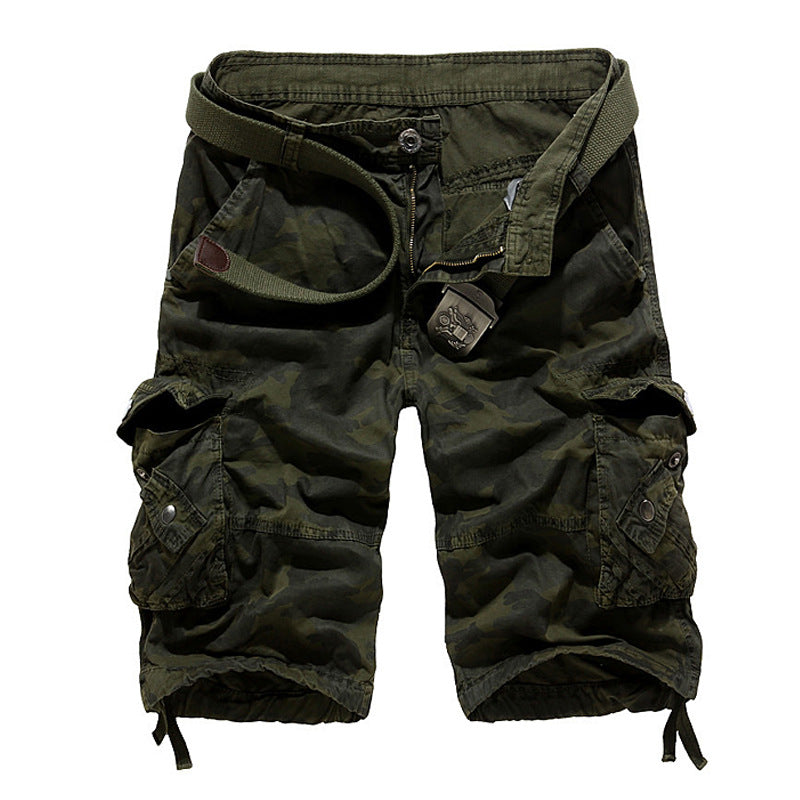 Camouflage Shorts Men's Summer Cargo Shorts Casual Shorts