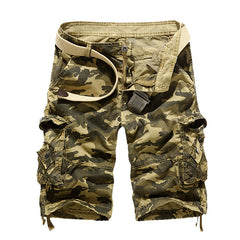 Camouflage Shorts Men's Summer Cargo Shorts Casual Shorts